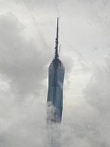 Surrounded by clouds, as seen from Kuala Lumpur Tower, February 2022