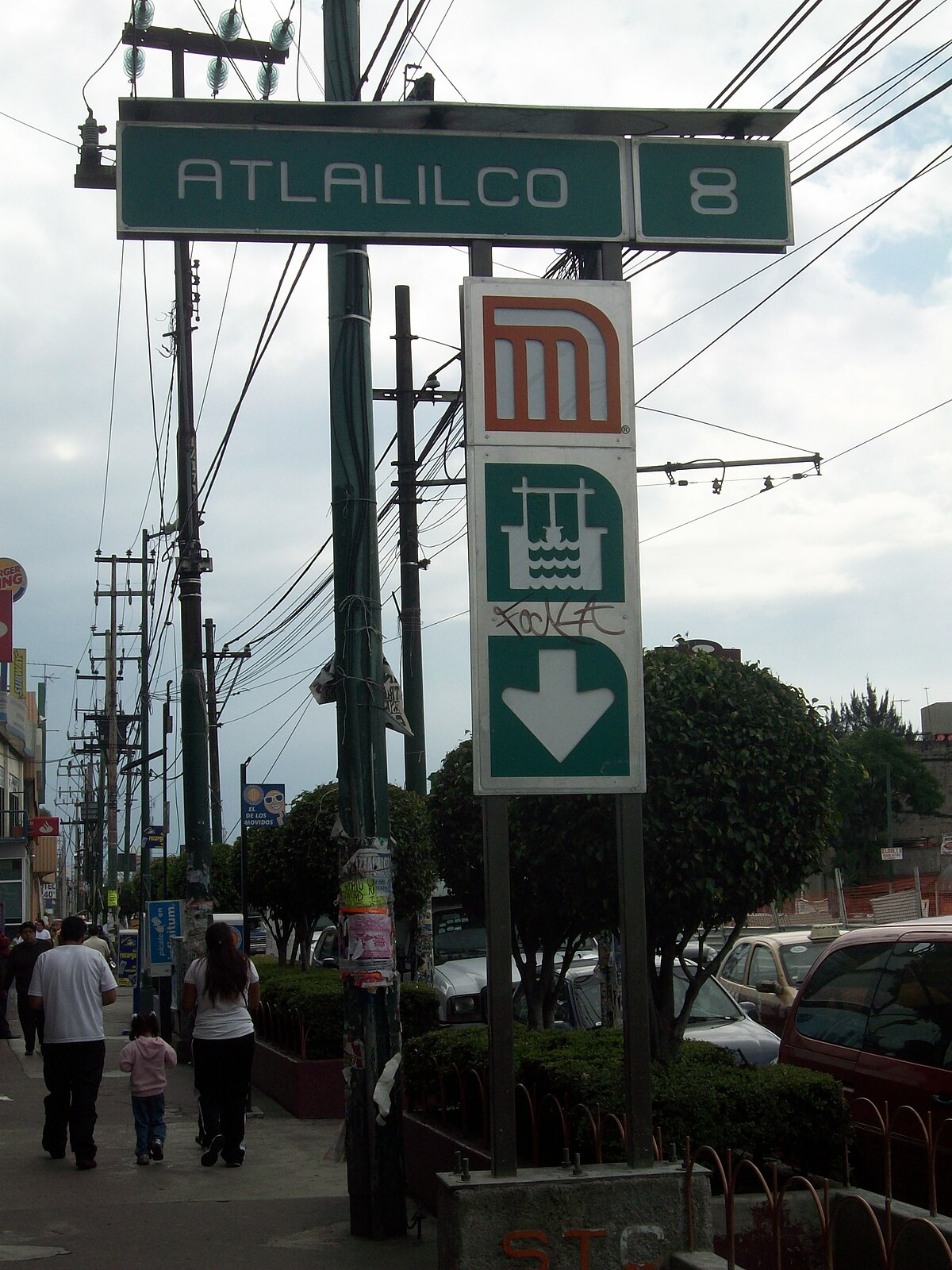 Atlalilco (estación) - Wikipedia, la enciclopedia libre