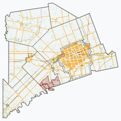 Middlesex County, Ontario is located in Middlesex County