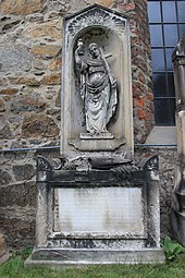 Grabstein von Franz Georg Lock auf dem Bautzener Nikolaifriedhof (Quelle: Wikimedia)