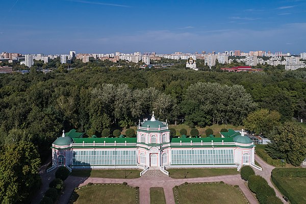 Orangery in Kuskovo, Moscow (1760s)