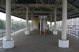 Moscow Monorail Milashenkova station 2.jpg