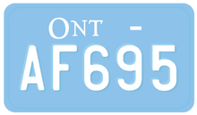 An example of a current Motorcycle Dealer plate. Motorcycle-DEALER-ONTARIO-PLATEGUYS.png