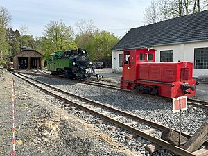 Bröltalbahn: Geschichte, RSE-Museum Asbach, Relikte