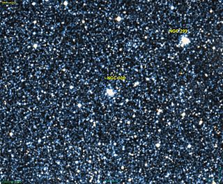 <span class="mw-page-title-main">NGC 306</span> Open star cluster in the constellation Tucana