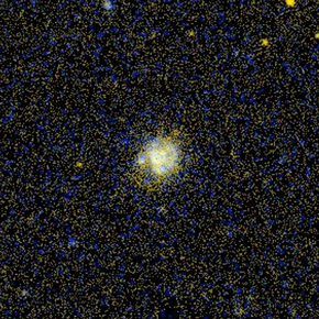 Слика од NGC 5655 сликана со вселенскиот телескоп GALEX