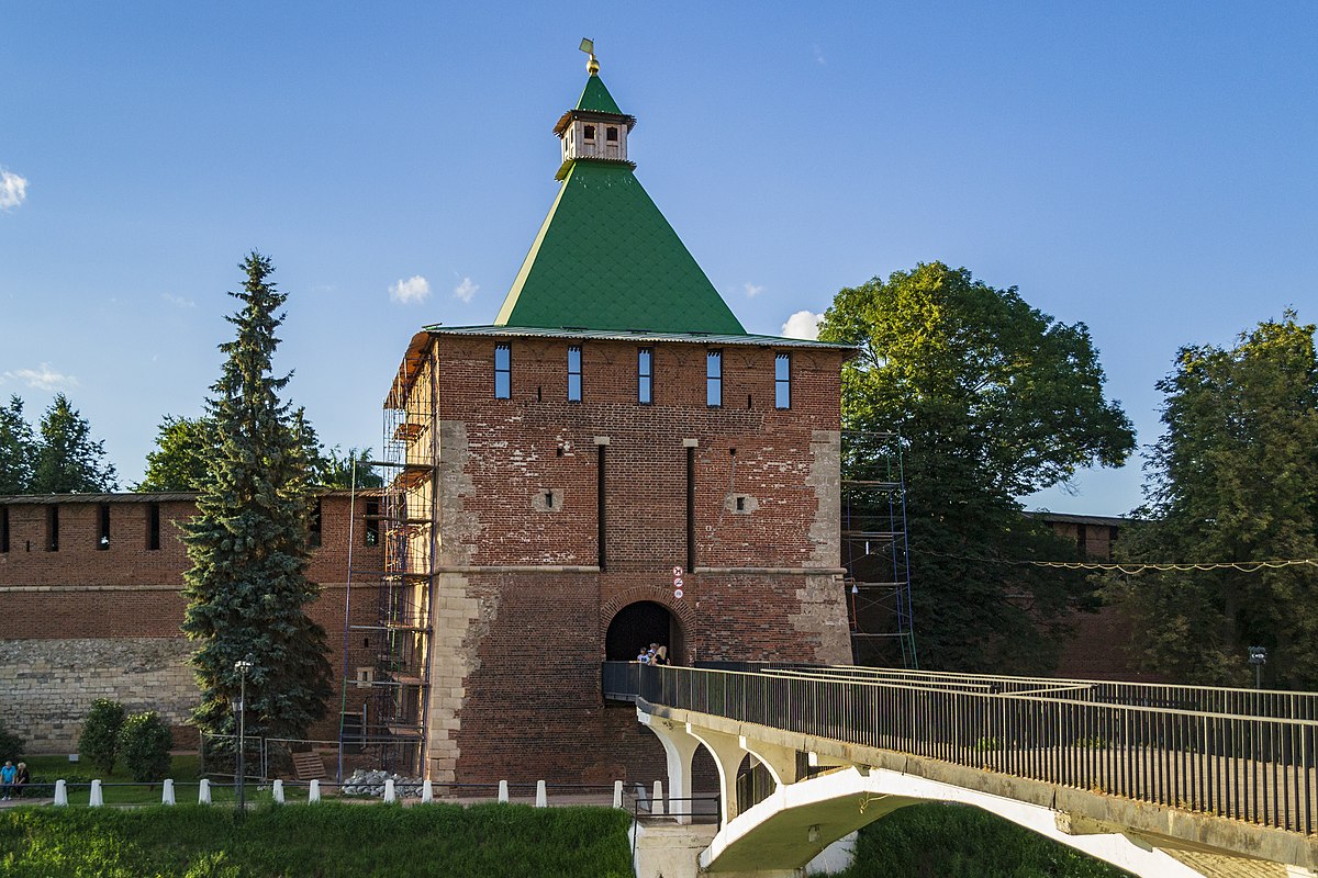 тайницкая башня нижегородского кремля