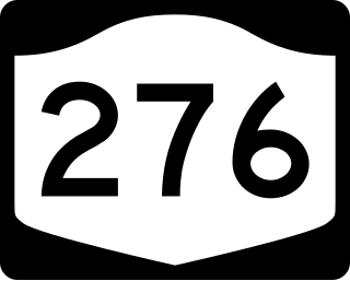 <span class="mw-page-title-main">New York State Route 276</span> State highway in Clinton County, New York, US