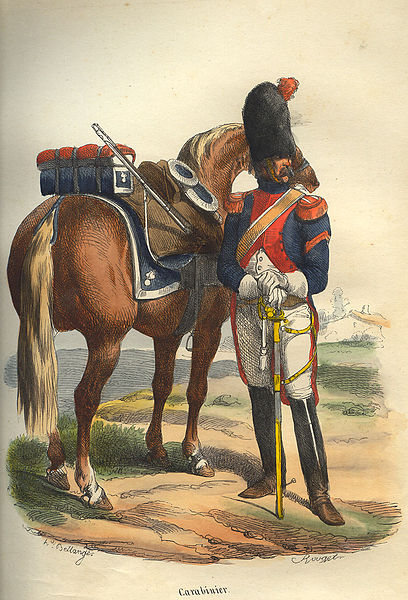 File:Napoleon Carabinier of 1810 by Bellange.jpg