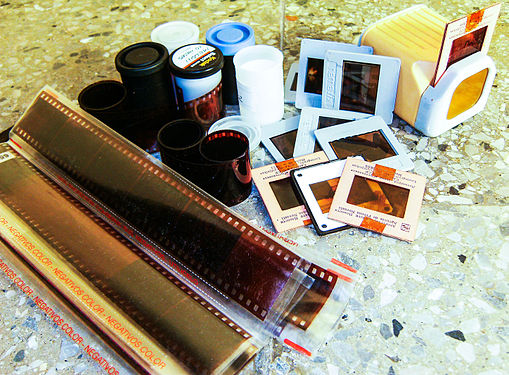 Photographic Celluloid Negative and Reversal 35mm film