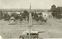 Avenue Avenida Argentina, kaupungin tärkein, vuonna 1932.