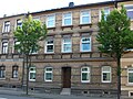 Apartment building in closed development