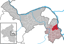 Nierstein - Carte