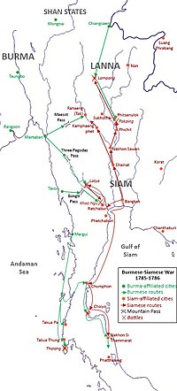 Thumbnail for Burmese–Siamese War (1785–1786)