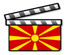 North Macedonia film clapperboard.svg
