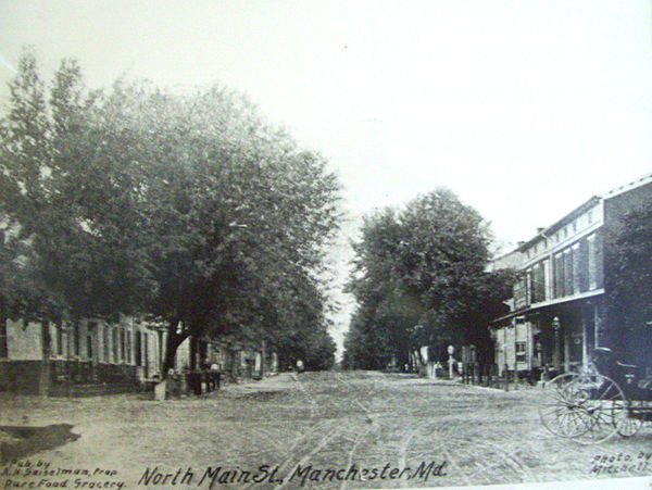 North Main St, circa 1900