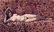 Nude Lying on a Flowered Drapery Albert Marquet (1913).jpg