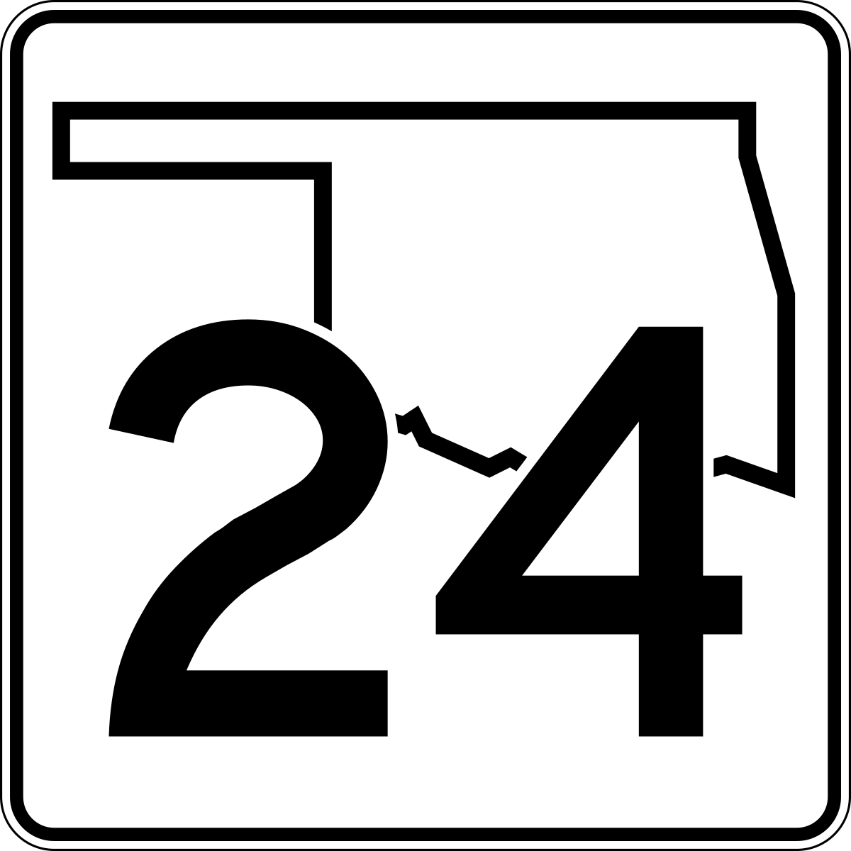 24 svg. State Hwy 24.