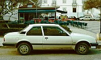 Opel Ascona som todørs sedan (1981–1984)