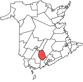 <span class="mw-page-title-main">Oromocto (electoral district)</span>Defunct provincial electoral district in New Brunswick,Canada