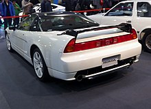 Rear view Osaka Auto Messe 2017 (248) - Honda NSX-R Mid-year 2002 model.jpg