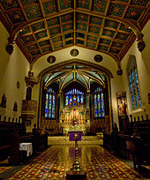 College chapel, designed by A. W. N. Pugin OscottChapel.jpg