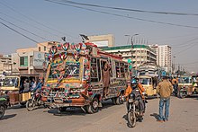 A mini-bus in Karachi PK Karachi asv2020-02 img83 bus.jpg