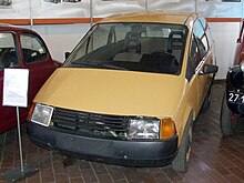 A prototype of the Polish economy hatchback car Beskid 106 designed in the 1980s PL Beskid106 car.jpg