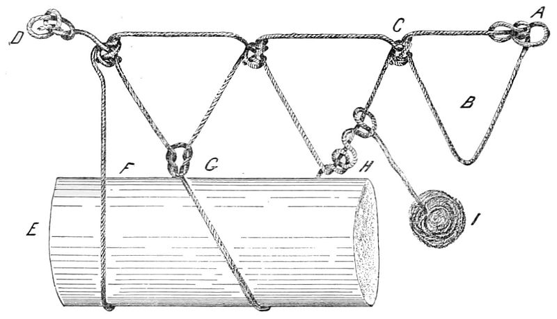 File:PSM V40 D096 Meshing rope with combinations of knots.jpg