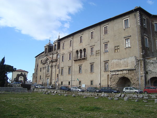 The Palazzo Colonna Barberini in Palestrina; the comune over which various Barberini family members were given control.