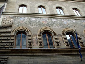 Palazzo Niccolini, Graffiti 01.JPG