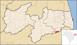 Umbuzeiro – Mappa