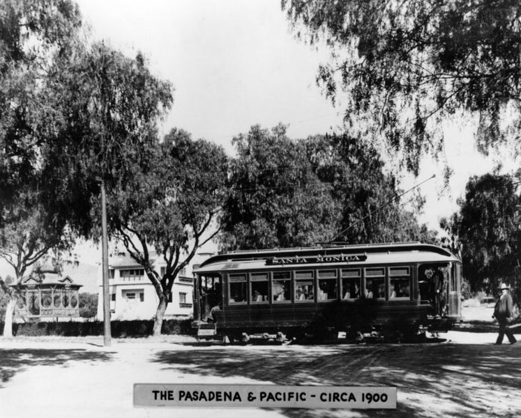 File:Pasadena and Pacific Street Car 1900.jpg