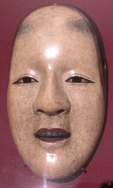 File:Periodo edo, maschera no con kasshiki (adolescente), xvii-xix sec.JPG