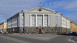 Здание Министерства внутренних дел Республики Карелия 5 июня 2017 года.