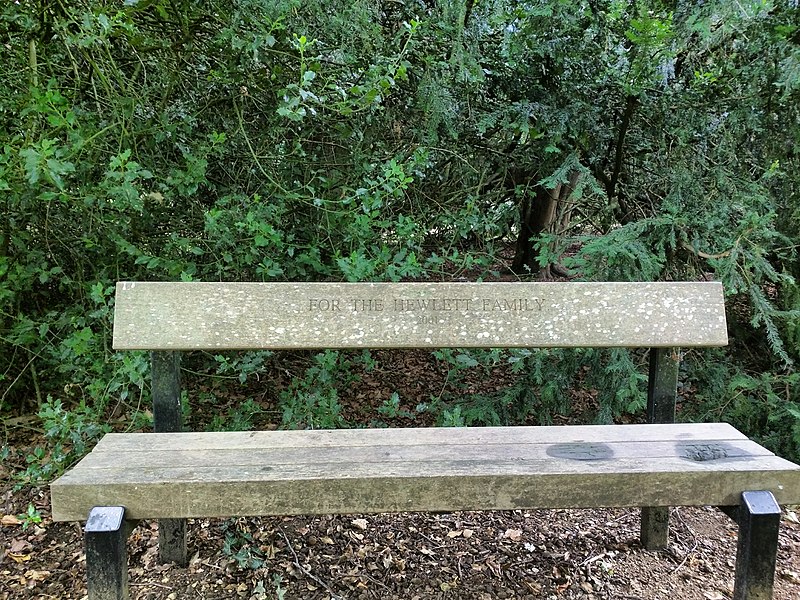 File:Photograph of a bench (OpenBenches 436).jpg