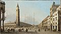 Canaletto Piazza San Marco Looking South and West 1763