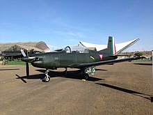 Pilatus PC-7 of the Mexican Air Force.