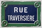 Plaque Rue Traversière - Paris XII (FR75) - 2021-05-23 - 1.jpg