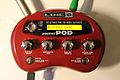 Line 6 Pocket Pod -mallintava etuaste.