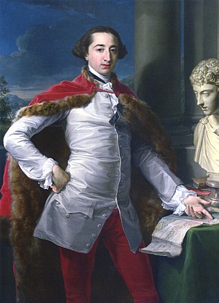 <i>Portrait of Richard Milles</i> Painting by Pompeo Batoni