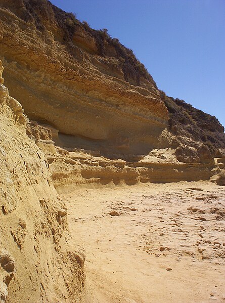 File:Praia dos Aveiros, Cliff footpath.jpg