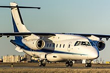 Pratt & Whitney Canada owned 328JET at Pearson International Airport Pratt And Whitney Dornier 328.jpg