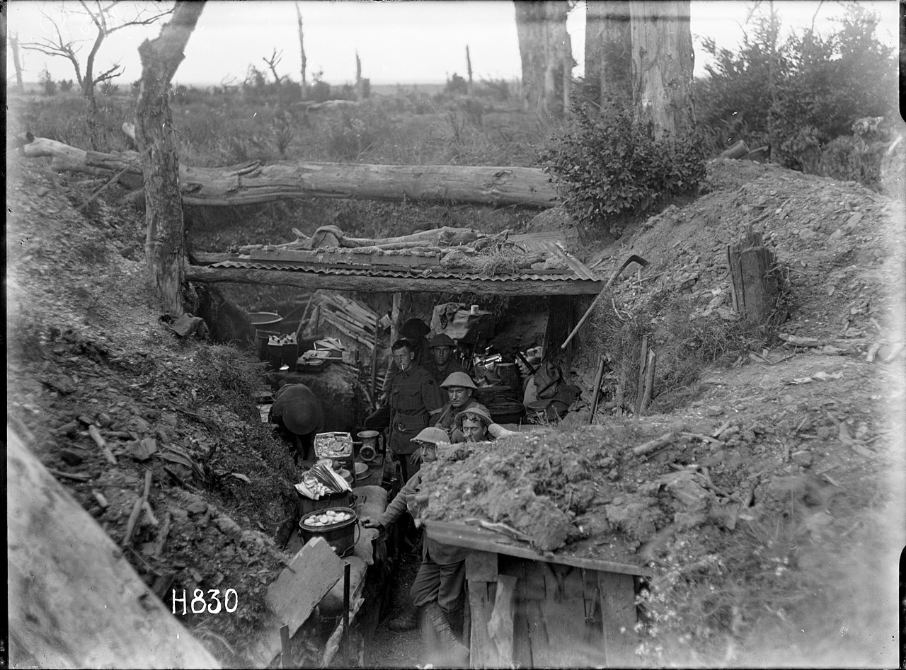 Trench warfare conditions