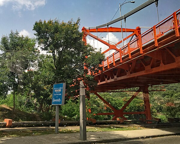 Bridge in Santiago, Dominican Republic.