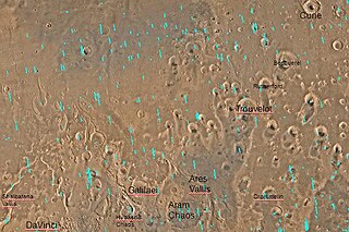 Crommelin (Martian crater)