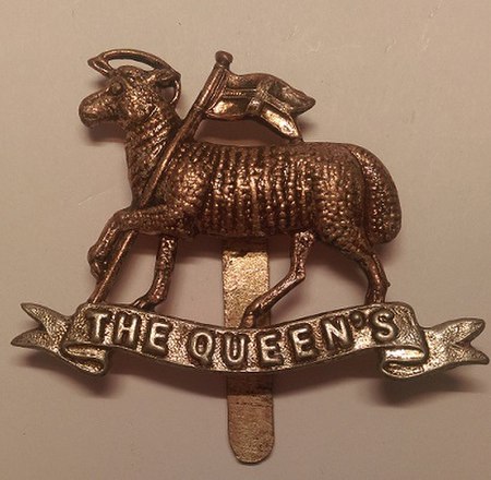 Queen's Royal Regiment (West Surrey) Cap Badge