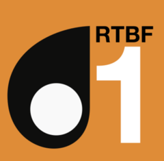 Third logo, as RTBF 1, from 1977 to 1982