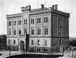 Rathaus der Bürgermeisterei Altendorf um 1890