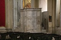 Ambo Cattedrale della Resurrezione di Nostro Signore Gesù Cristo, Ravenna